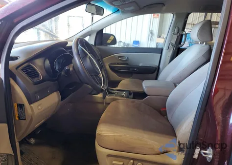 2016 Kia Sedona Lx из США, поврежденный, VIN KNDMB5C17G6143306